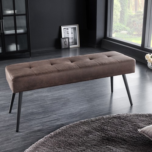 Sitzbank boutique 100cm braun - sitzbank,