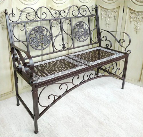 Bank sitzbank parkbank metall - bank,