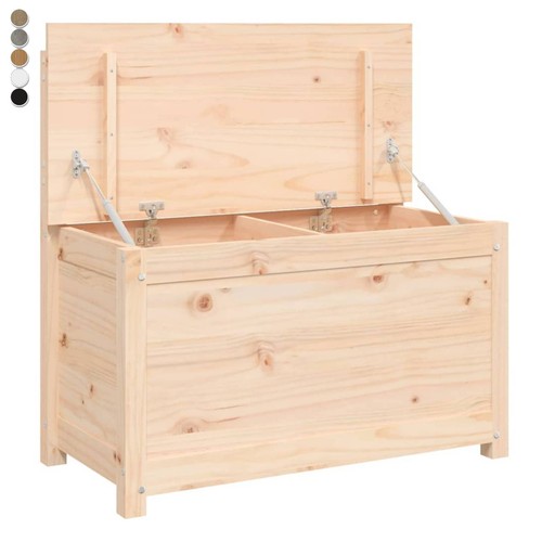 Sitzbank mit stauraum - sitzbank, holz